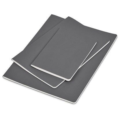 Okiyo Emika FSC Certified Paper A6 Soft Cover Notebook - Dark Grey