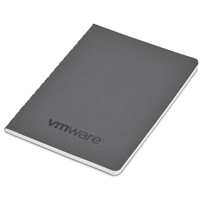 Okiyo Emika FSC Certified Paper A6 Soft Cover Notebook - Dark Grey