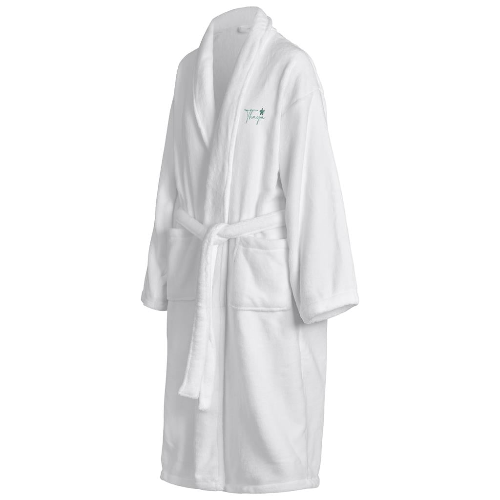 Serendipio Langham Ladies Coral Fleece Bathrobe