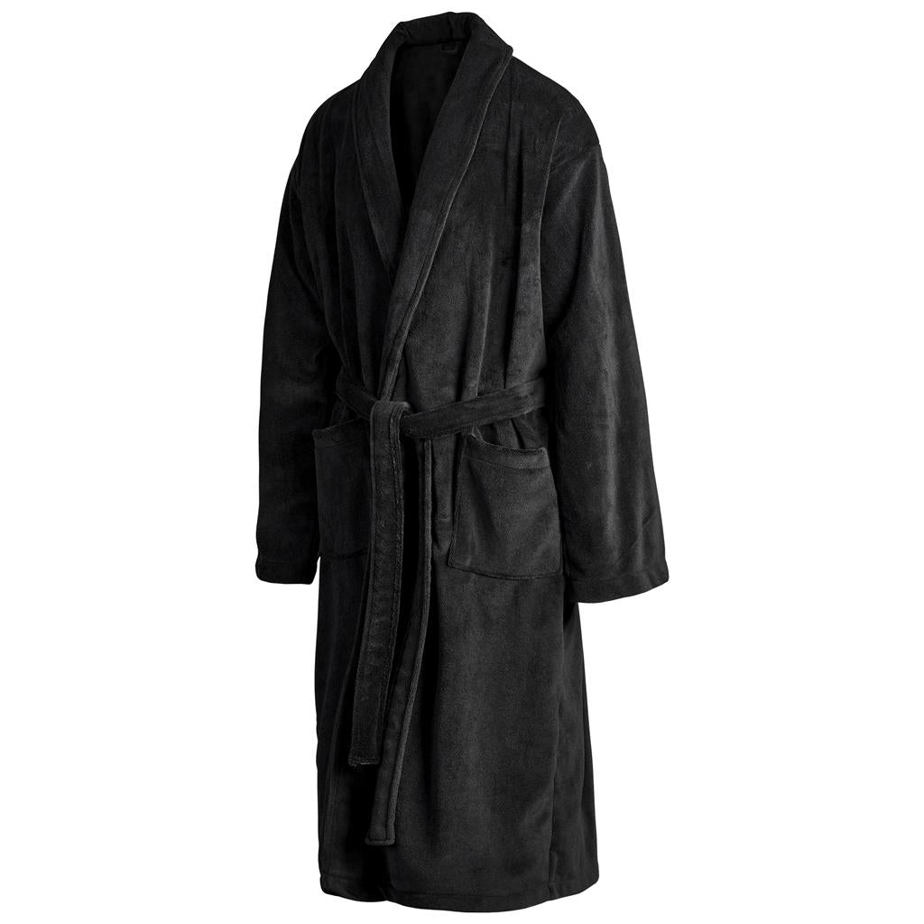 Serendipio Langham Mens Coral Fleece Bathrobe