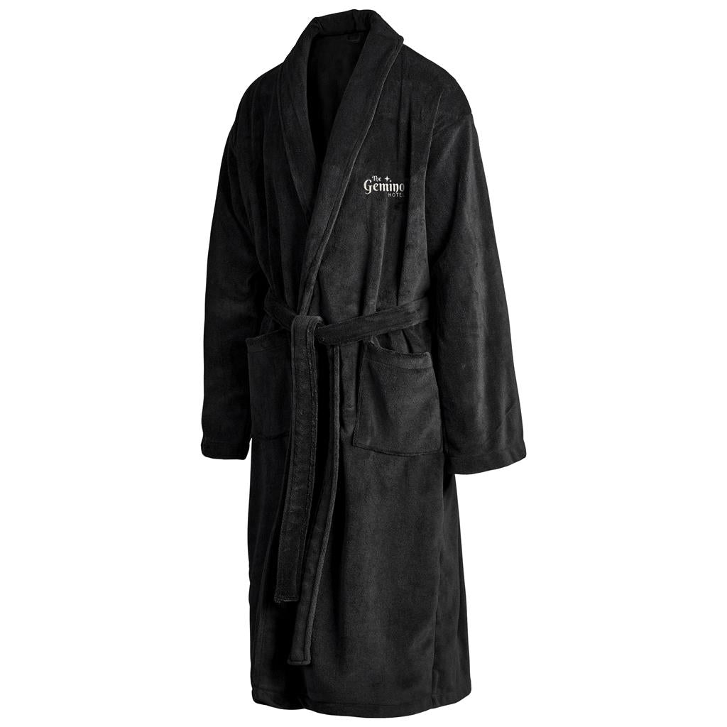 Serendipio Langham Mens Coral Fleece Bathrobe
