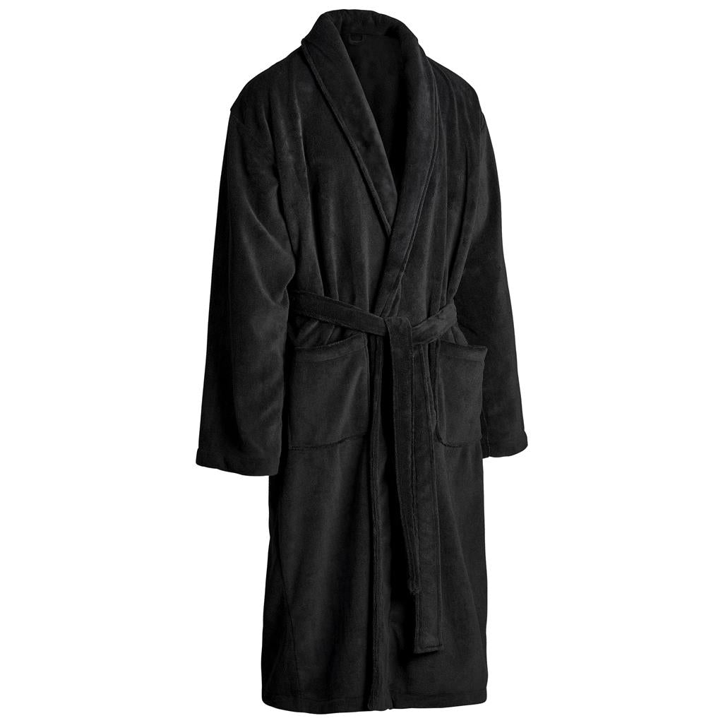 Serendipio Langham Mens Coral Fleece Bathrobe