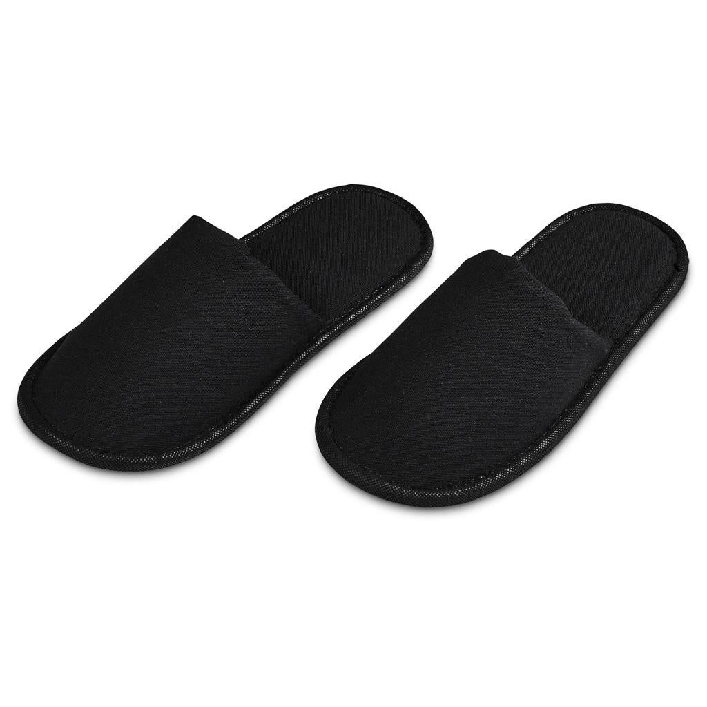 Serendipio Be Our Guest Linen Slippers