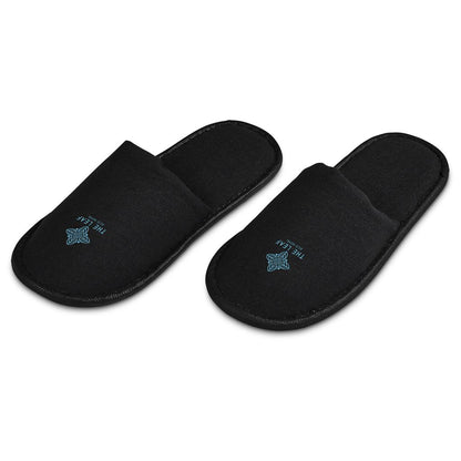 Serendipio Be Our Guest Linen Slippers