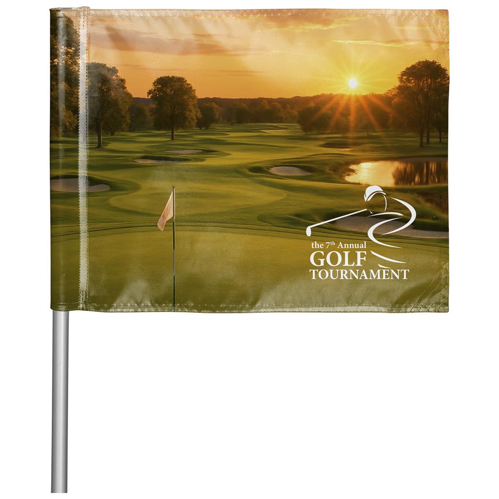 Hoppla Tournament Golf Flag