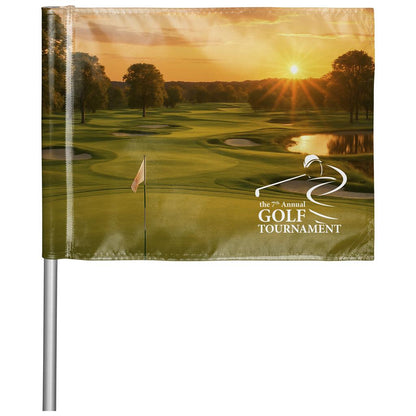 Hoppla Tournament Golf Flag