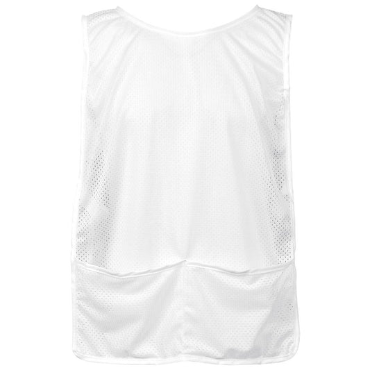 Hoppla Jackal Caddy Bib with PVC Name Sleeve-White