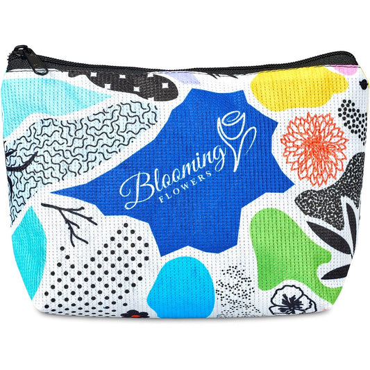 Pre-Printed Sample Hoppla Leanne Recycled PET Stitch-Bond Midi Toiletry Bag
