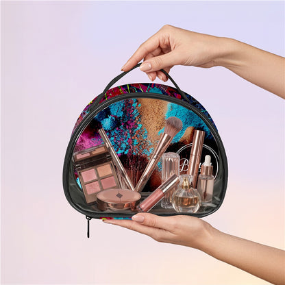 Pre-Printed Sample Hoppla Aloe Toiletry Bag With PVC Front Window
