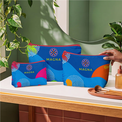 Pre-Printed Sample Hoppla Kosi Midi Toiletry Bag