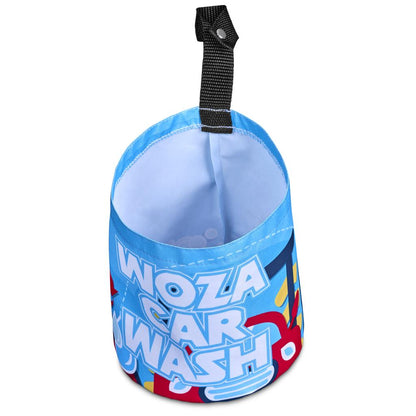 Pre-Printed Sample Hoppla Auto Polyester Car Refuse Holder