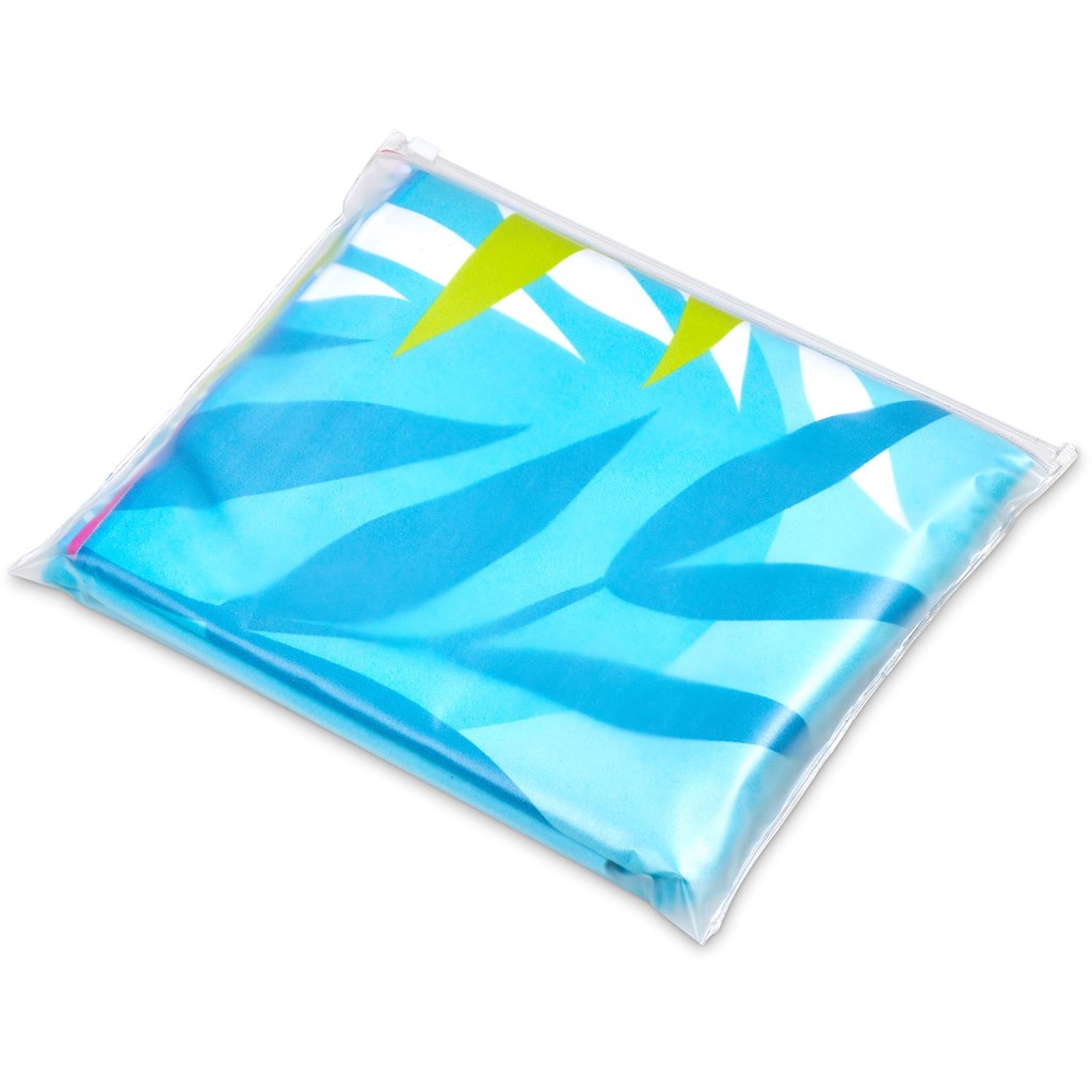Pre-Printed Sample Hoppla Hula Beach Towel - Double-Sided Branding