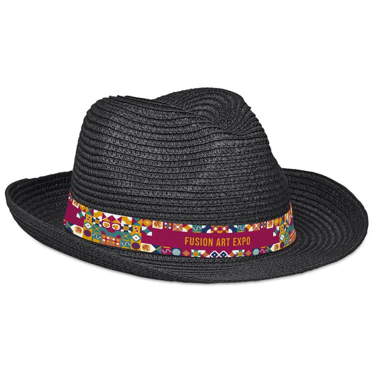 Pre-Printed Sample Bruno Fedora Hat