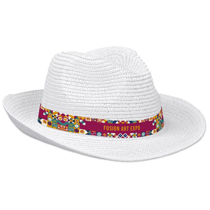 Pre-Printed Sample Bruno Fedora Hat