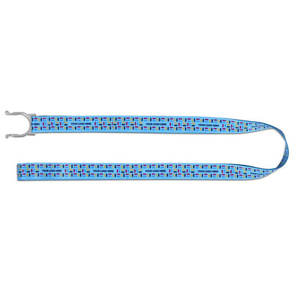 Altitude Aqua Double-Sided Crossbody Bottle Lanyard - Sample
