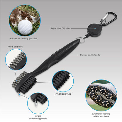 Altitude Belfry Retractable Golf Club & Shoe Cleaning Tool