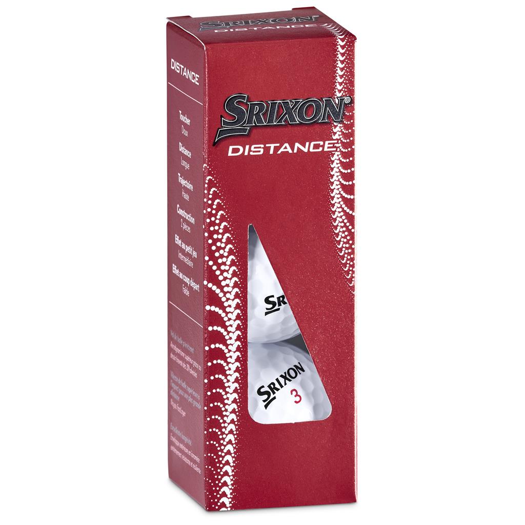 Srixon Distance Golf Balls (Sleeve of 3)