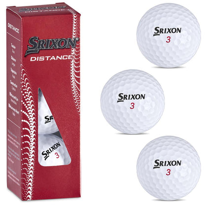 Srixon Distance Golf Balls (Sleeve of 3)