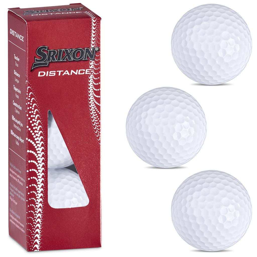 Srixon Distance Golf Balls (Sleeve of 3)