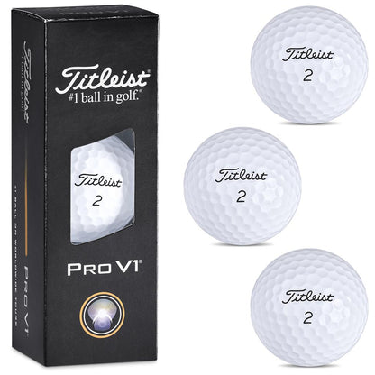 Titleist ProV1 Golf Balls (Sleeve of 3)