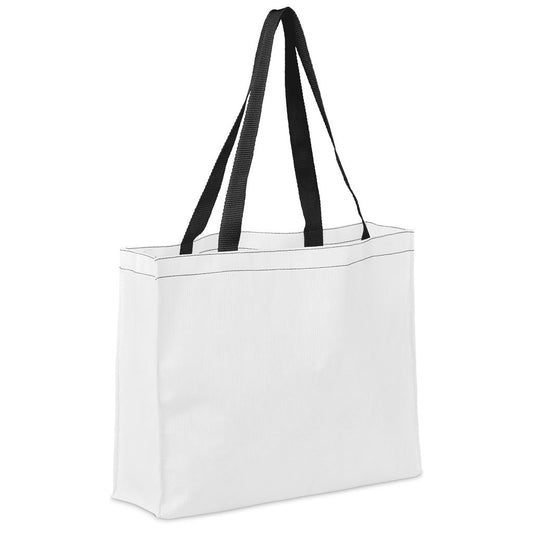 Pre-Production Sample Hoppla Menlyn Recycled PET Stitch-Bond Shopper
