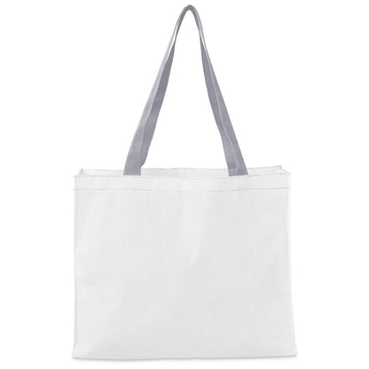Pre-Production Sample Hoppla Menlyn Recycled PET Stitch-Bond Shopper