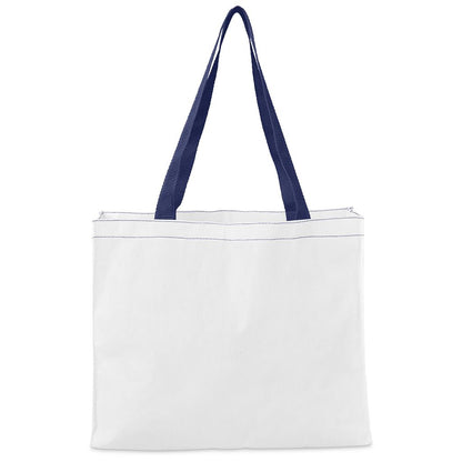Pre-Production Sample Hoppla Menlyn Recycled PET Stitch-Bond Shopper