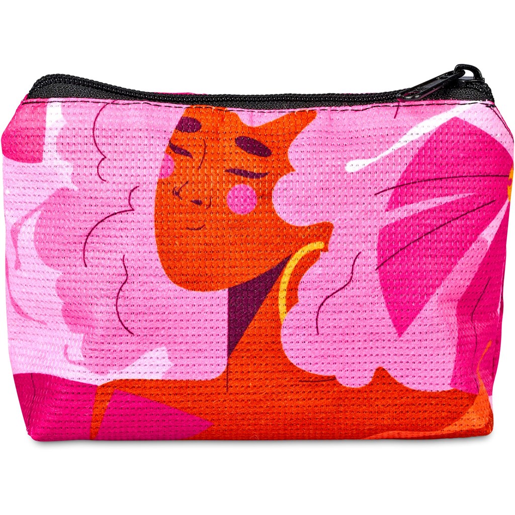 Pre-Production Sample Hoppla Recycled PET Stitch-Bond Mini Toiletry Bag