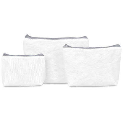 Pre-Production Sample Hoppla Recycled PET Stitch-Bond Mini Toiletry Bag