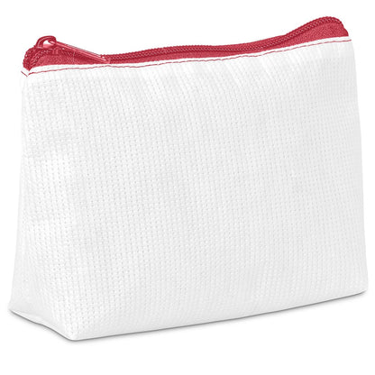 Pre-Production Sample Hoppla Recycled PET Stitch-Bond Mini Toiletry Bag