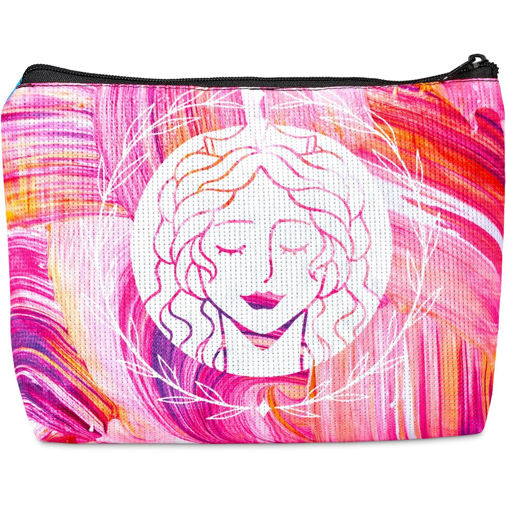 Pre-Production Sample Hoppla Leanne Recycled PET Stitch-Bond Maxi Toiletry Bag