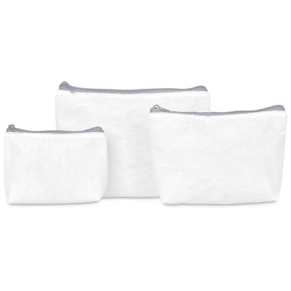 Pre-Production Sample Hoppla Leanne Recycled PET Stitch-Bond Maxi Toiletry Bag