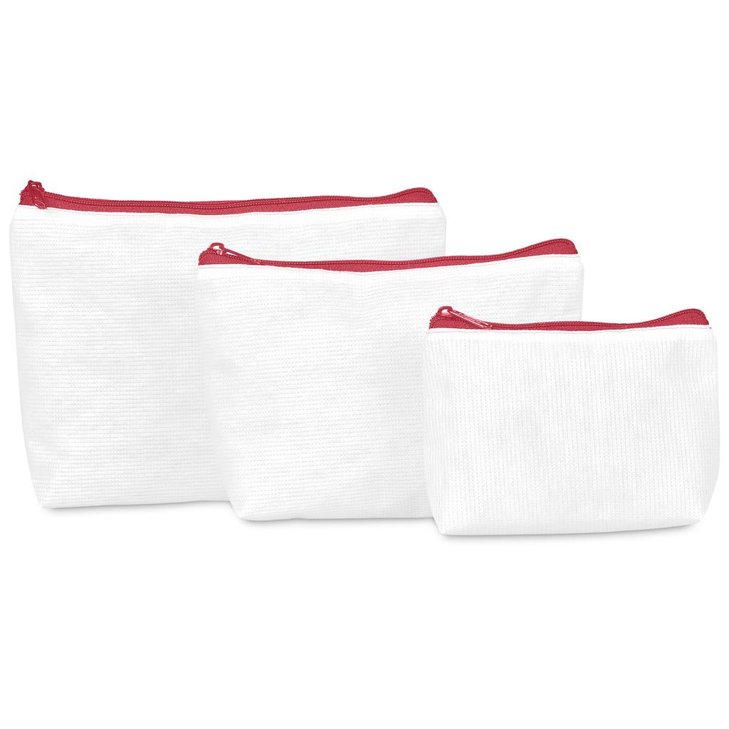 Pre-Production Sample Hoppla Leanne Recycled PET Stitch-Bond Maxi Toiletry Bag