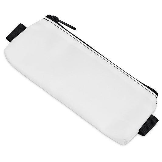Pre-Production Sample Hoppla Lagoon Polyester Pencil Case To Fit Over An A5 Notebook