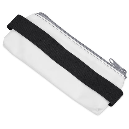 Pre-Production Sample Hoppla Lagoon Polyester Pencil Case To Fit Over An A5 Notebook