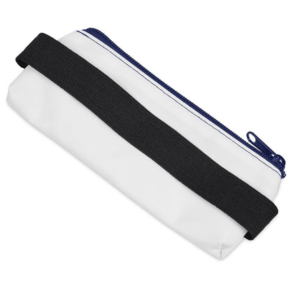 Pre-Production Sample Hoppla Lagoon Polyester Pencil Case To Fit Over An A5 Notebook