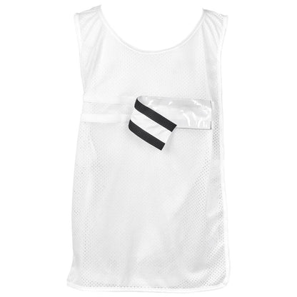 Pre-Production Sample Hoppla Jackal Polyester Caddy Bib with PVC Name Sleeve