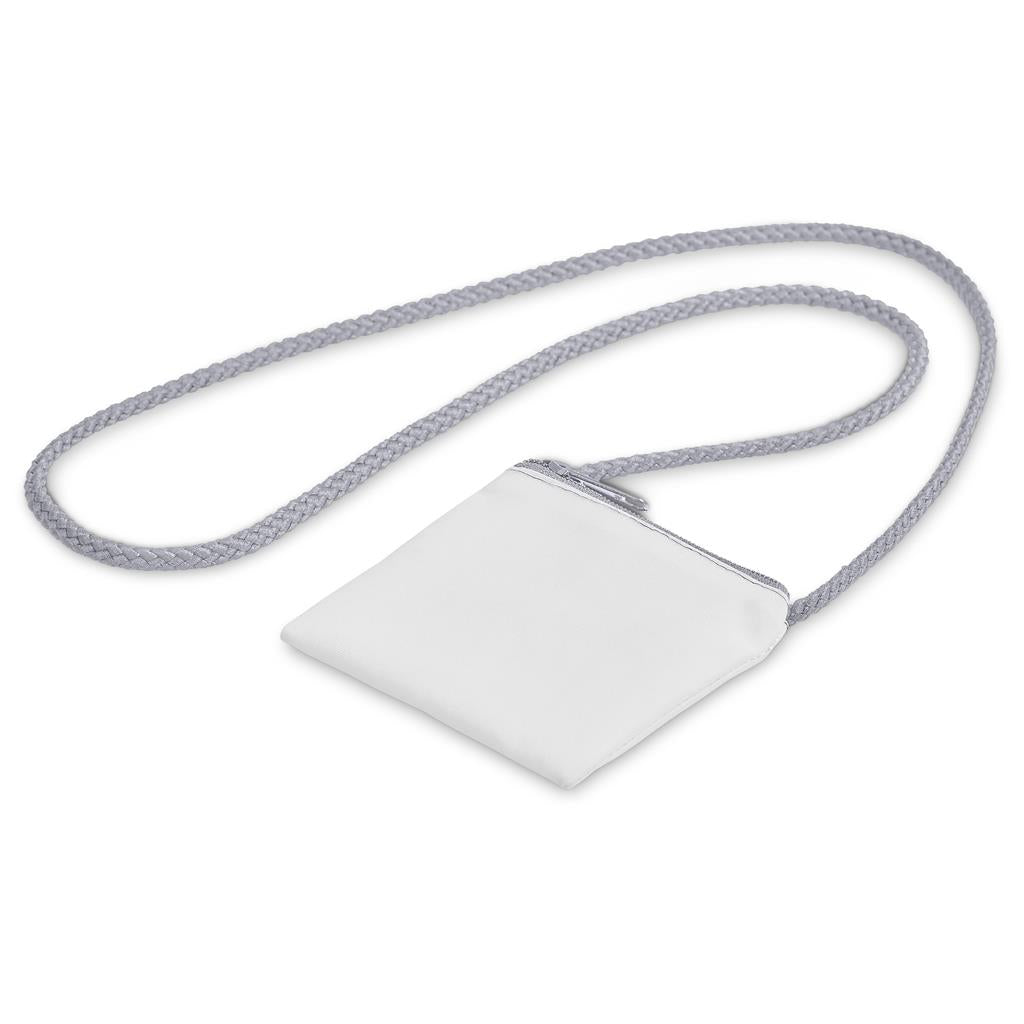 Pre-Production Sample Hoppla Sani Tuck Money Neck Pouch