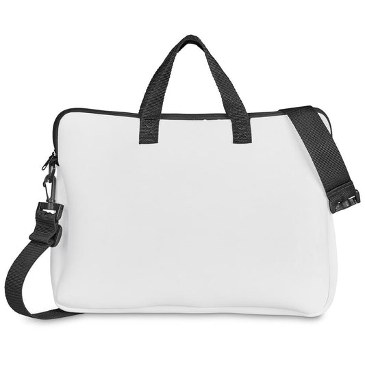 Pre-Production Sample Hoppla Nimbus Neoprene Laptop Sleeve with Handles & Shoulder Strap – 15 -16 in