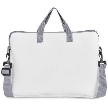 Pre-Production Sample Hoppla Nimbus Neoprene Laptop Sleeve with Handles & Shoulder Strap – 15 -16 in