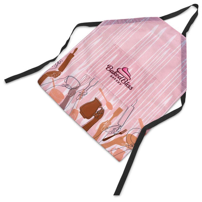 Pre-Production Sample Hoppla Simma Recycled PET Stitch-Bond Apron