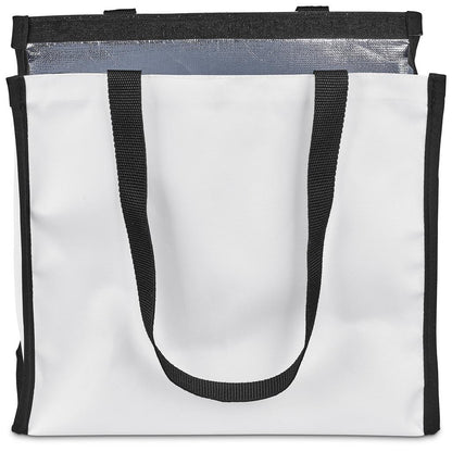 Pre-Printed Sample Hoppla Novaya Small Polyester Tote Cooler Bag
