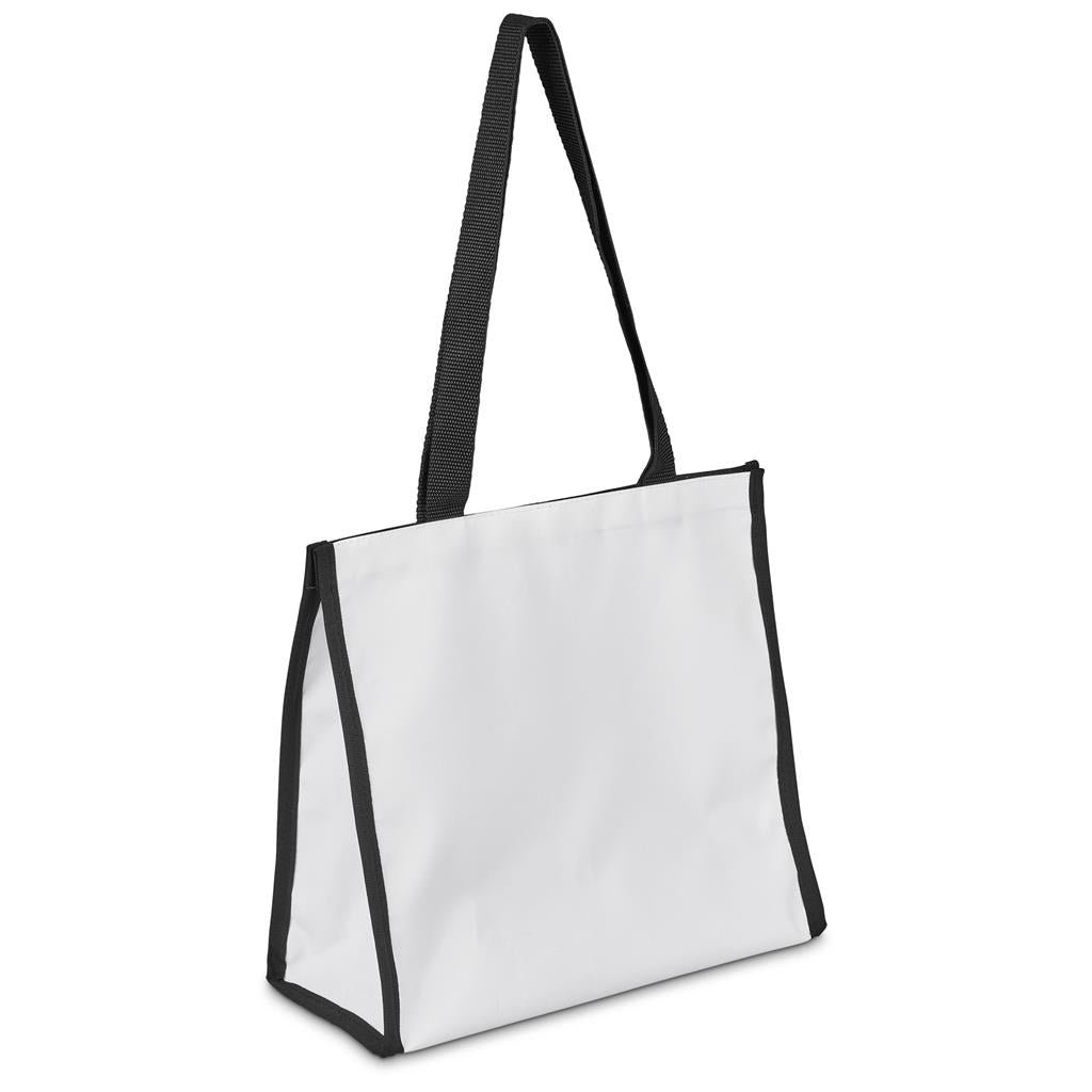 Pre-Printed Sample Hoppla Novaya Small Polyester Tote Cooler Bag