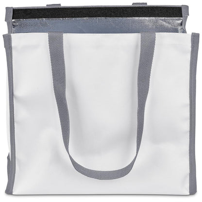 Pre-Printed Sample Hoppla Novaya Small Polyester Tote Cooler Bag