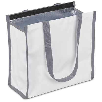 Pre-Printed Sample Hoppla Novaya Small Polyester Tote Cooler Bag