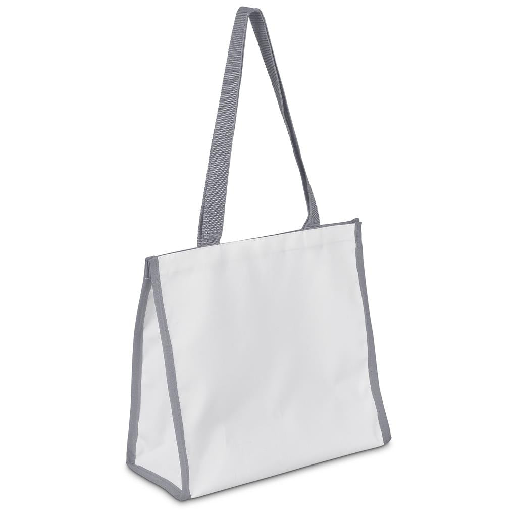 Pre-Printed Sample Hoppla Novaya Small Polyester Tote Cooler Bag