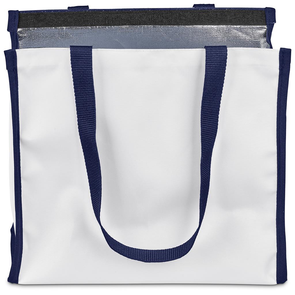 Pre-Printed Sample Hoppla Novaya Small Polyester Tote Cooler Bag