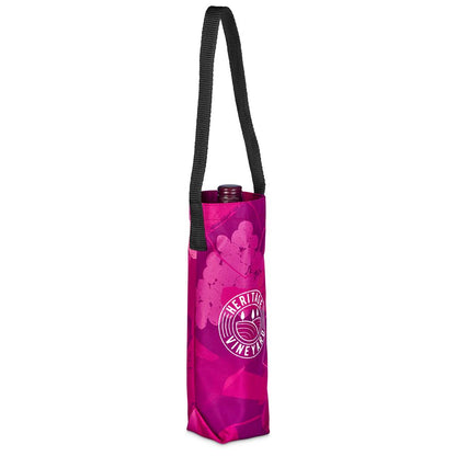 Pre-Production Sample Hoppla Cellaro Polyester Wine Bottle Gift Bag