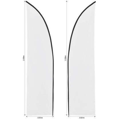 Legend 2m Sublimated Arcfin Double-Sided Flying Banner Skin (Excludes Hardware)
