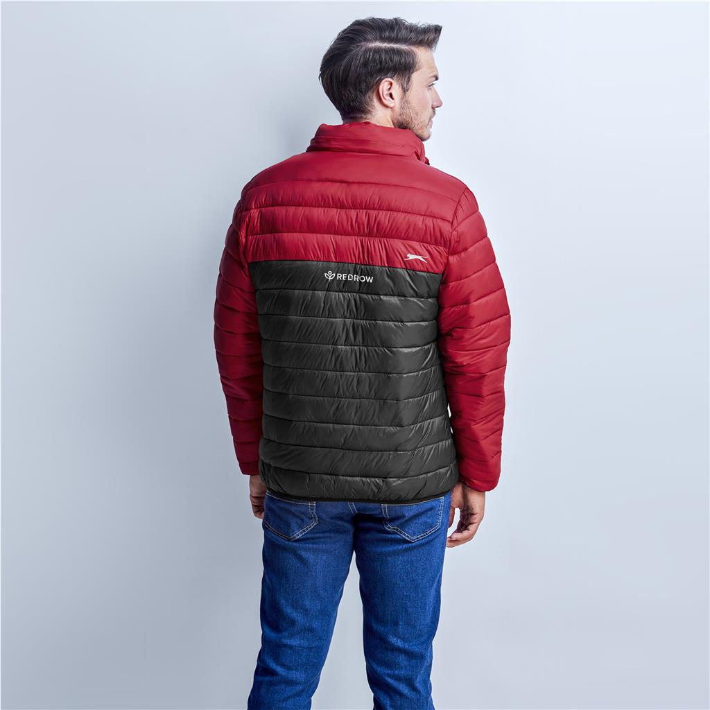 Mens Kyoto Two-Tone Jacket - Black Red